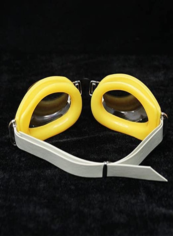 KAVIN Adjustable Size Cute Design Swimming Goggles Pool Party Swimming Eye Wear For Kids Boys And Girls Random Colours Pack Of 1 (M1) - Image 3